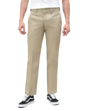 873 Slim Straight Work Trousers in Khaki