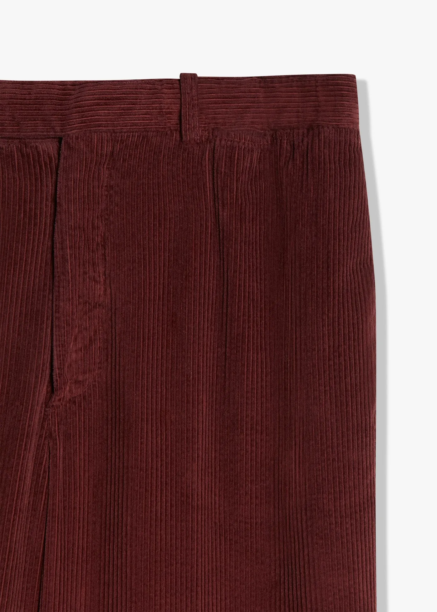 AAMEDEUS COTTON CORDUROY TROUSERS