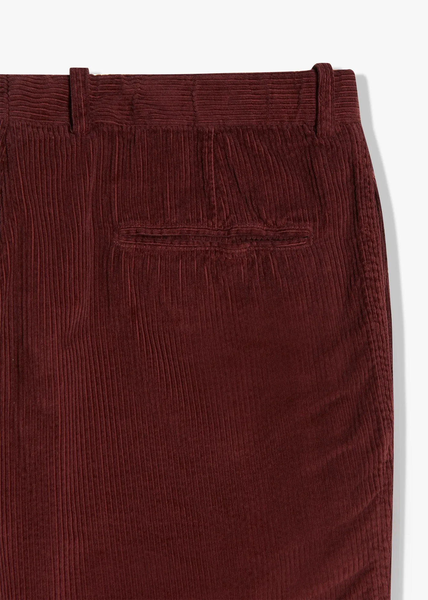 AAMEDEUS COTTON CORDUROY TROUSERS