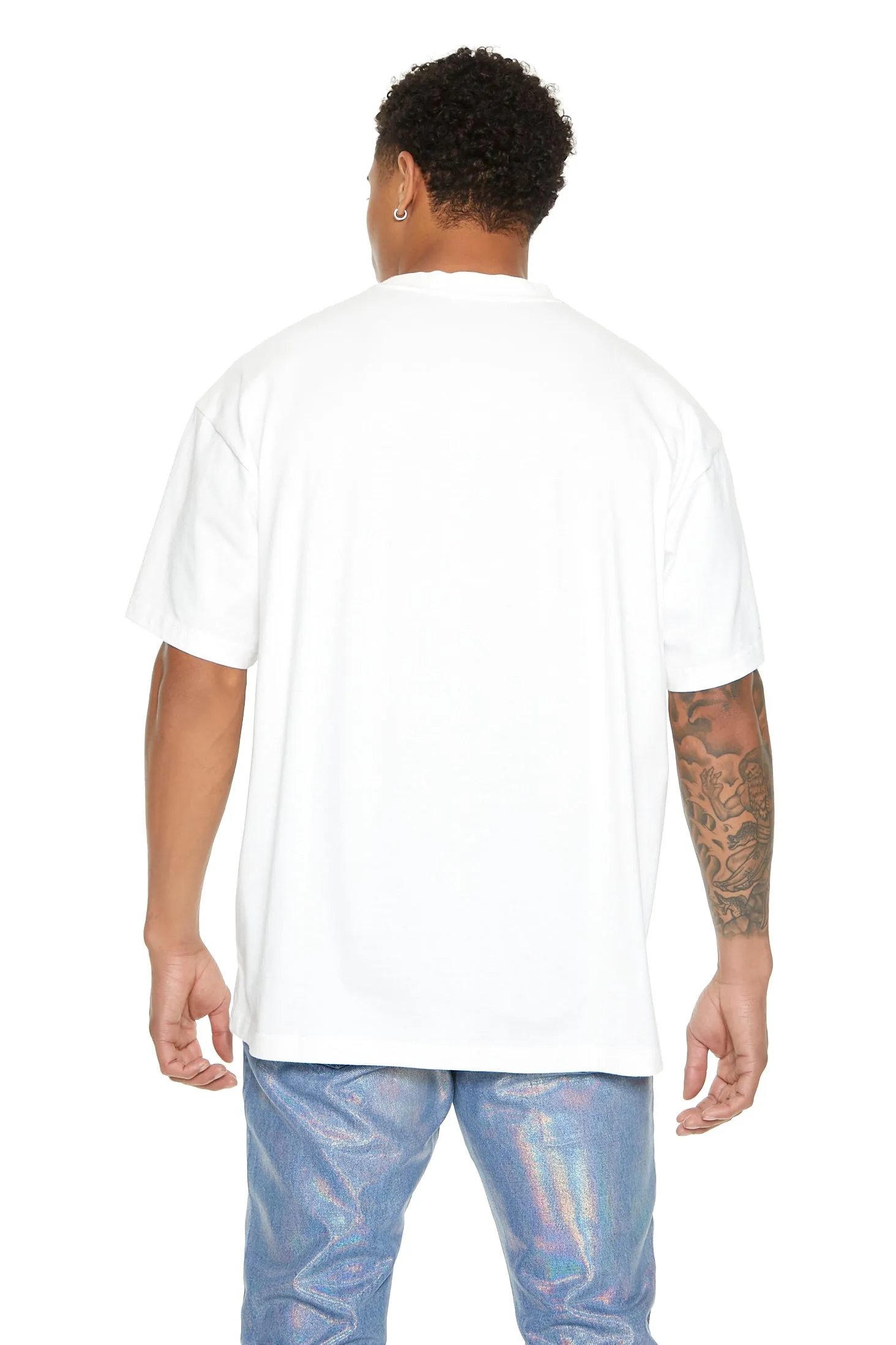 Beaded Call Me Graphic T-Shirt