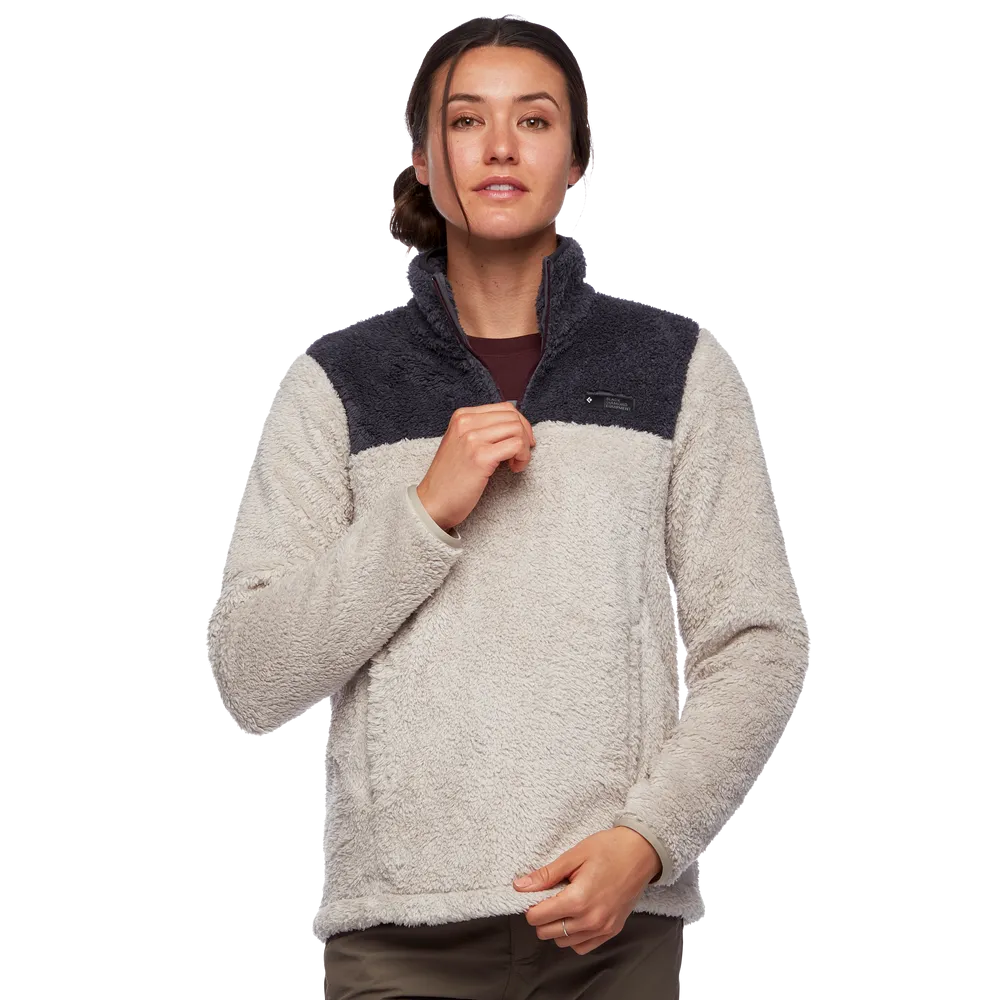 Black Diamond Women's Roadie 1/4 zip fleece