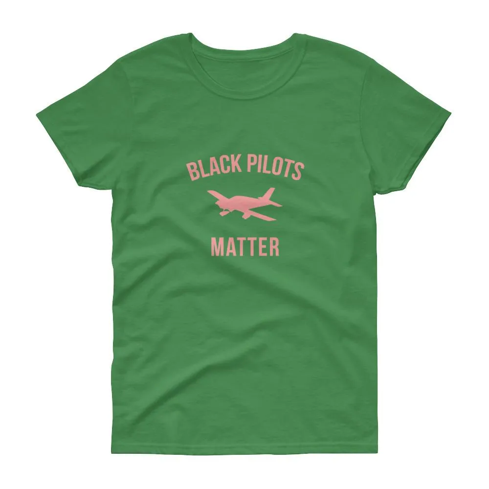 Black Pilots Matter - Women's short sleeve t-shirt