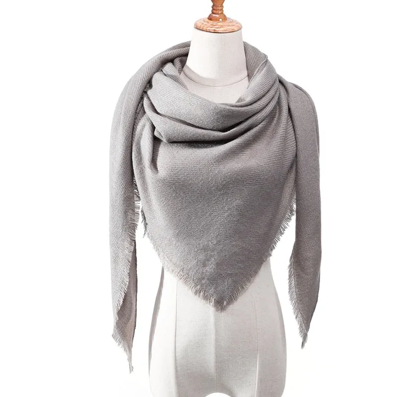 Cashmere Plaid Pashmina Scarf/Blanket Wraps