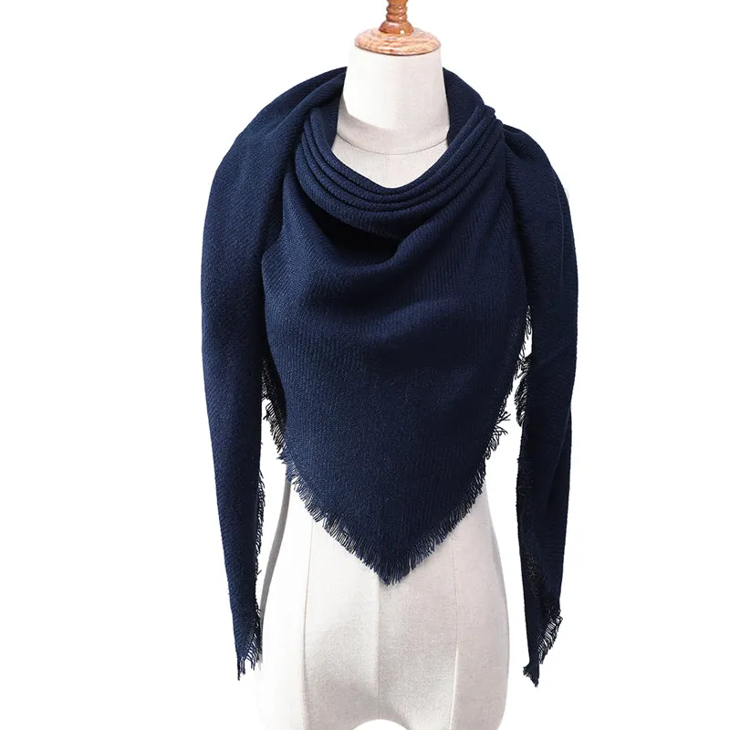 Cashmere Plaid Pashmina Scarf/Blanket Wraps