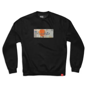 Chocolate Bend Chunk Crewneck - Black