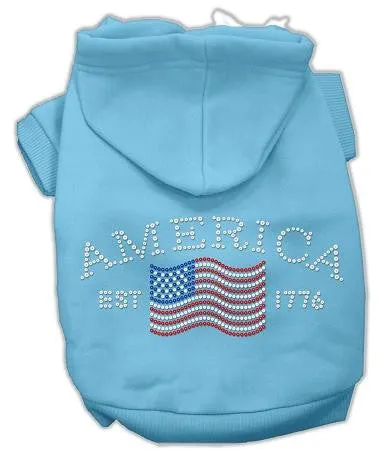 Classic American Hoodies Baby Blue XXXL(20)