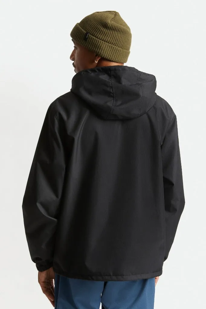 Claxton Beta Zip Hood Jacket - Black