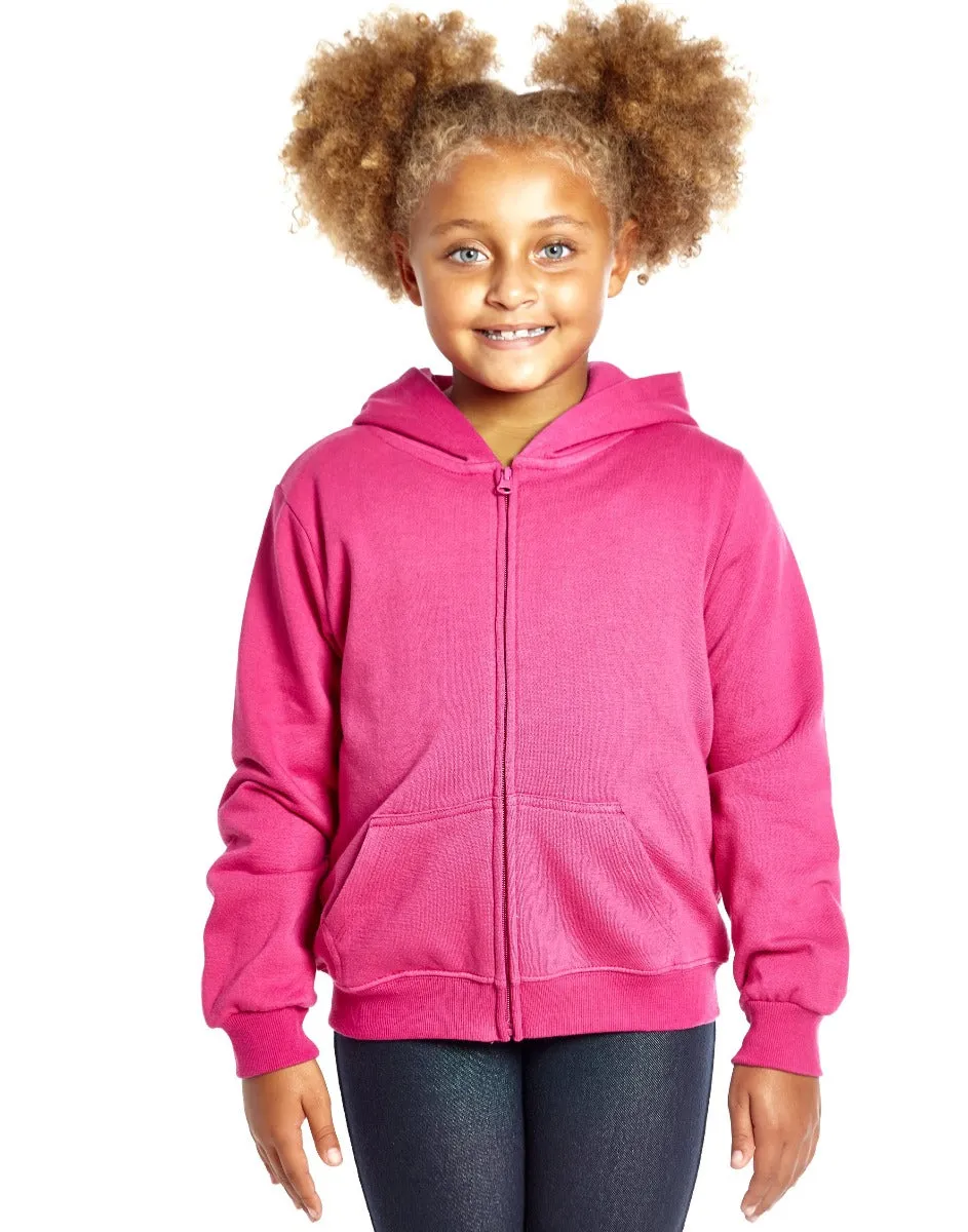 Cotton Solid Classic Color Zipper Hoodies