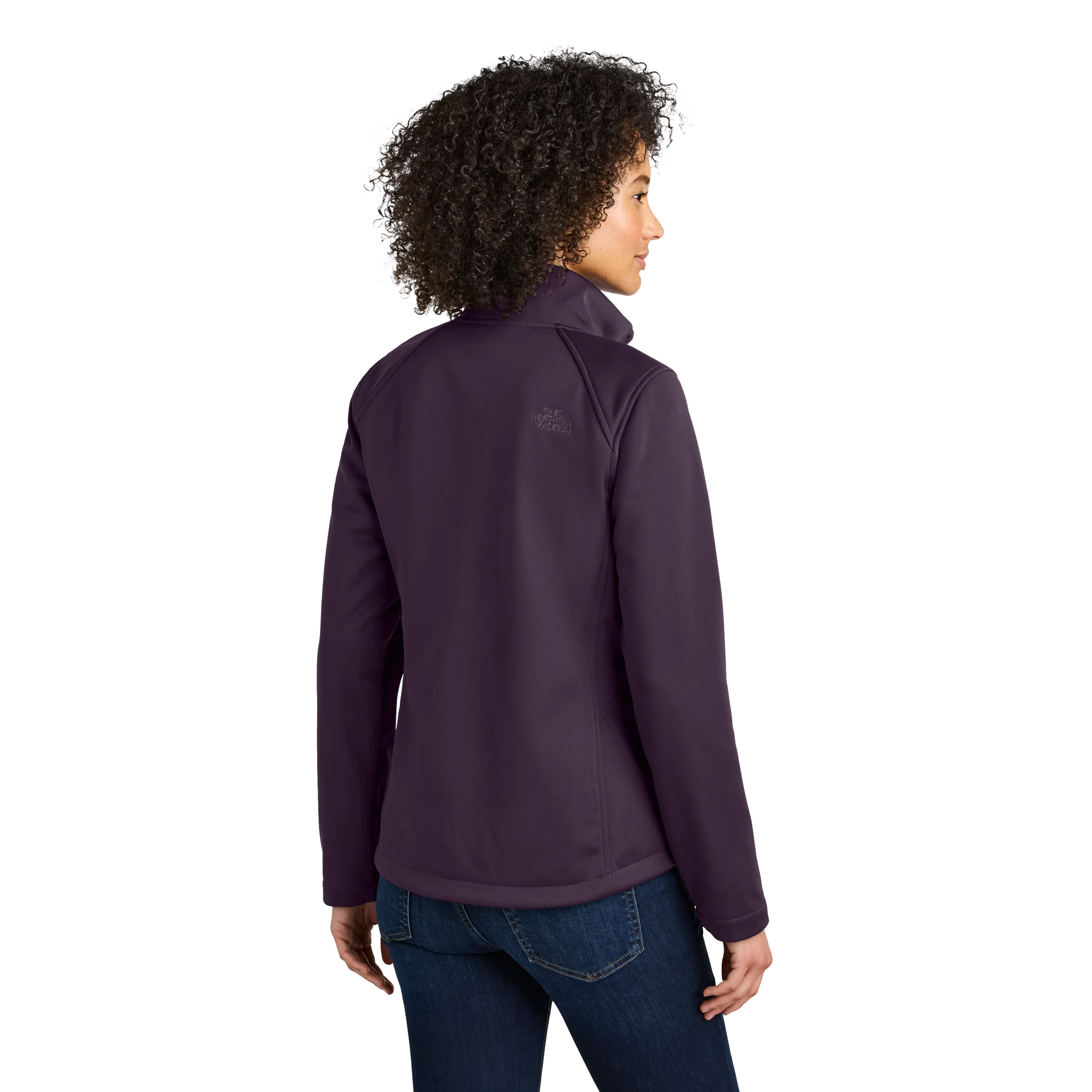 D2504W  Ladies Chest Logo Ridgewall Soft Shell Jacket