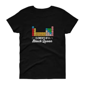 Elements Of aA Black Queen - Women's short sleeve t-shirt