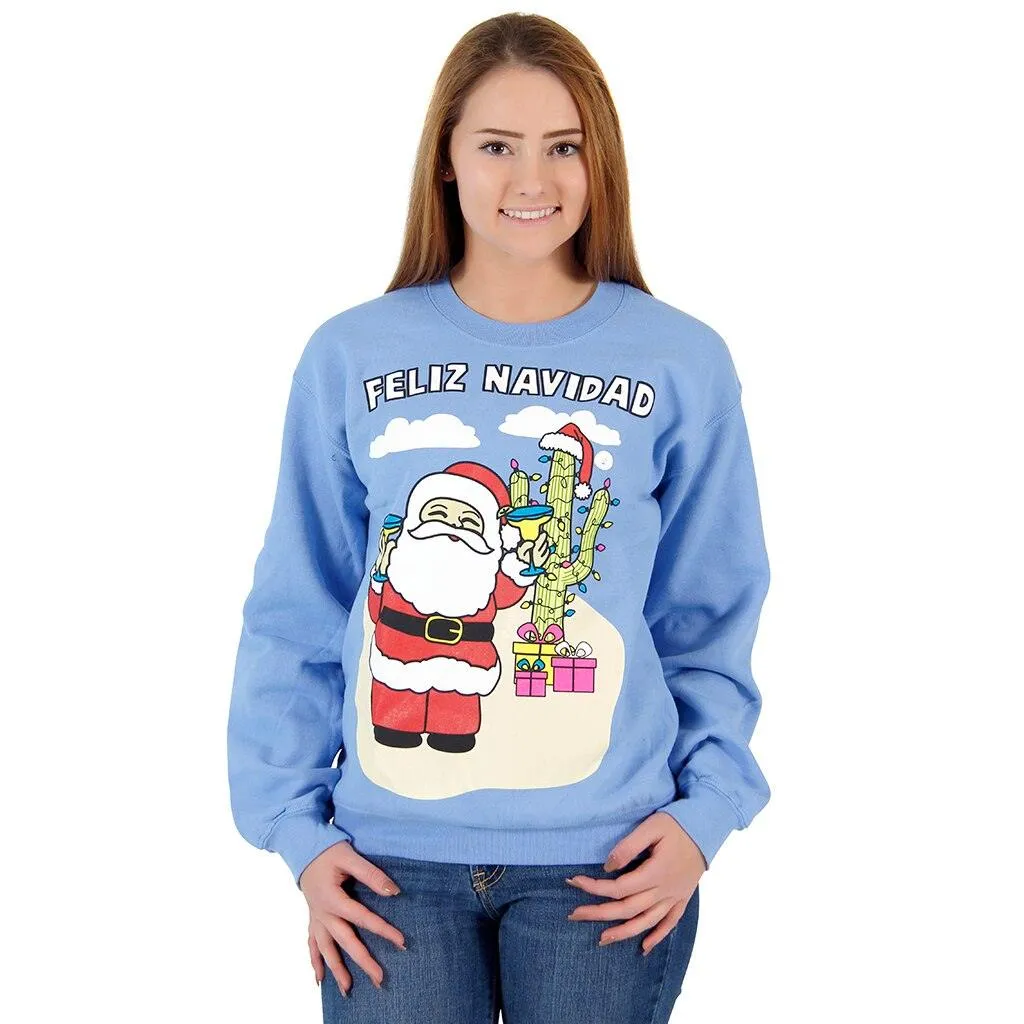 Feliz Navidad Ugly Sweatshirt