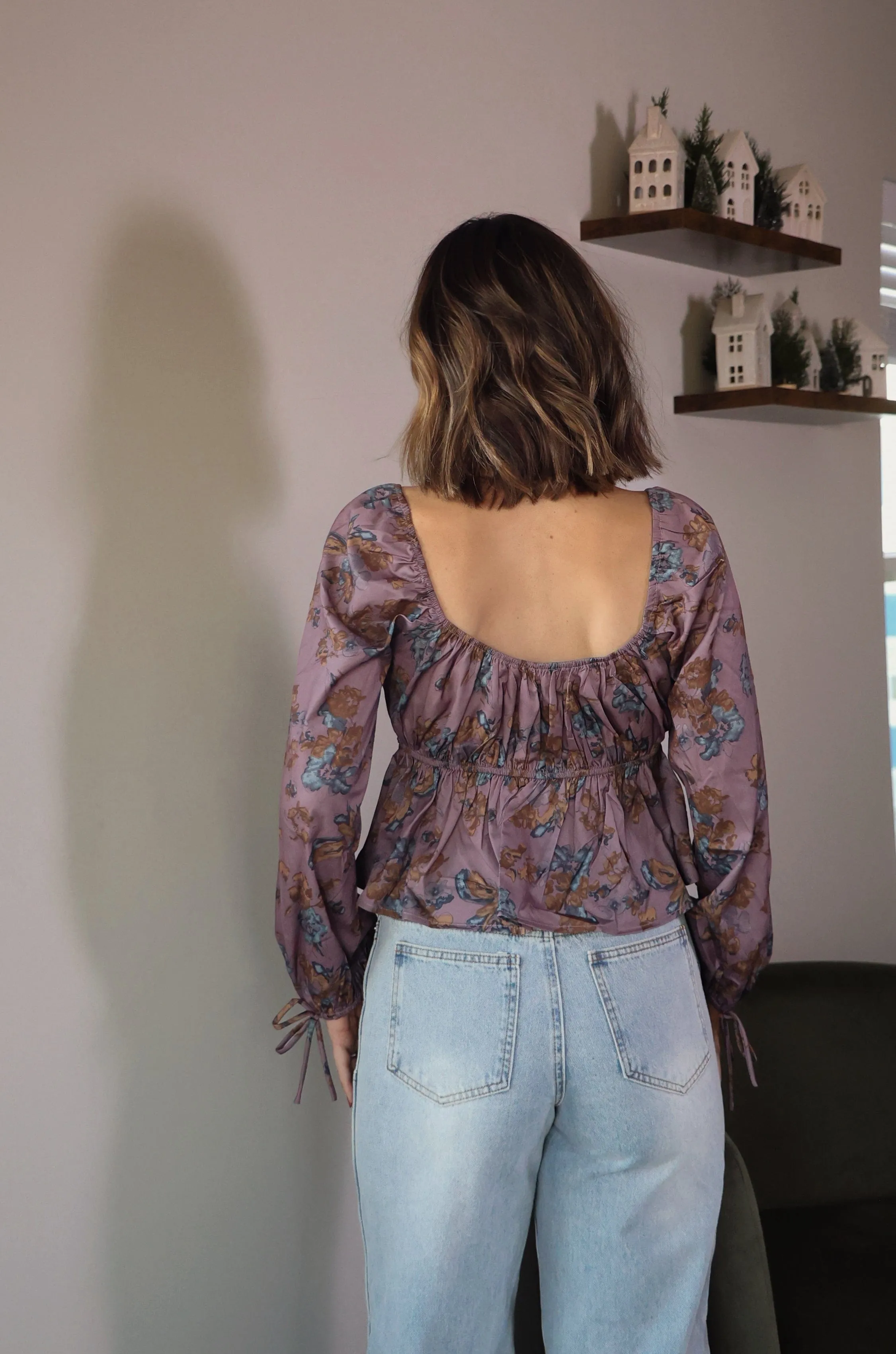 Floral Perfection Peplum Top