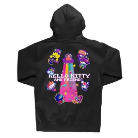 Girl x Sanrio Youth Kawaii Arcade Hoodie - Black