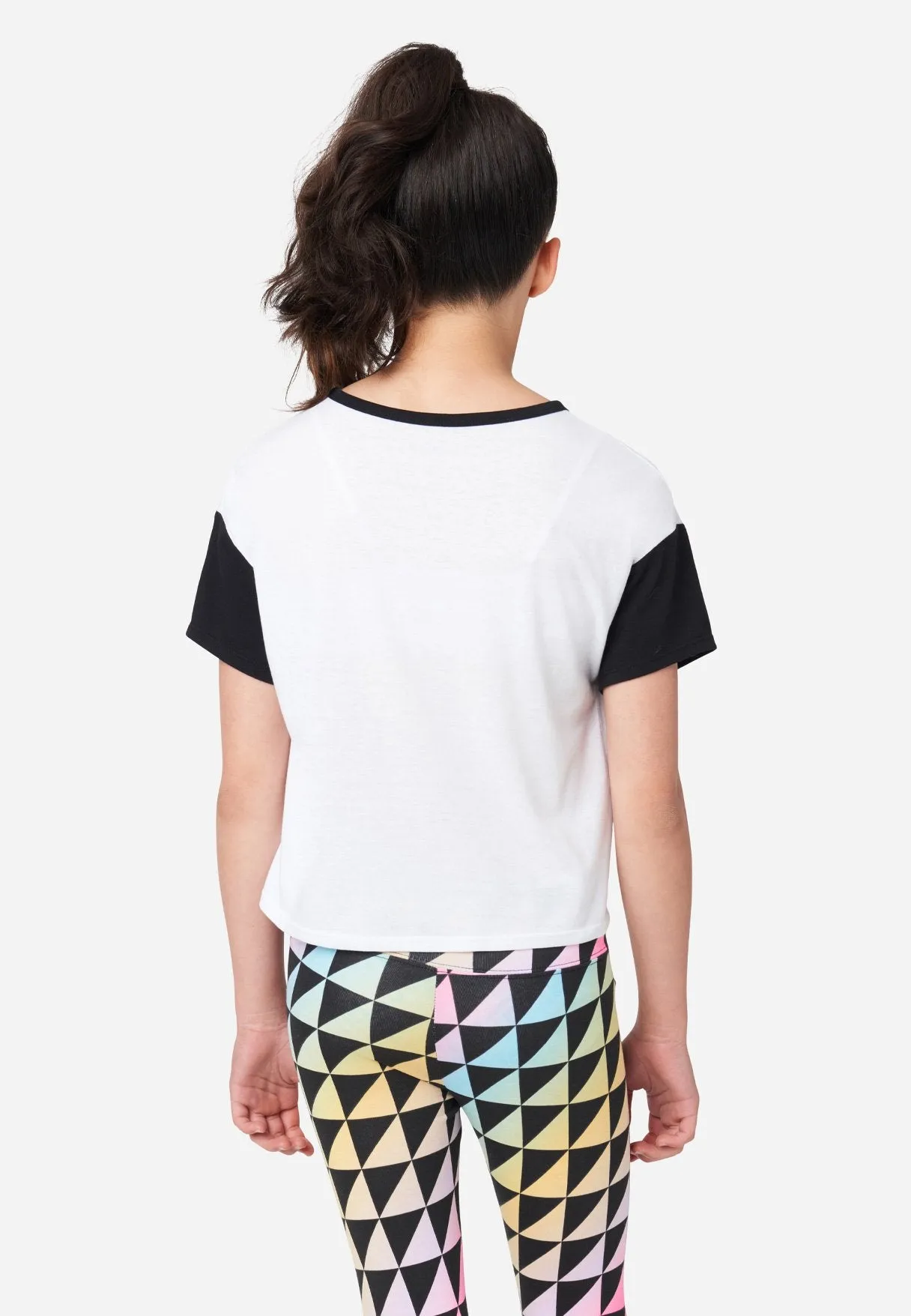 Graphic Scoop Neck Tee