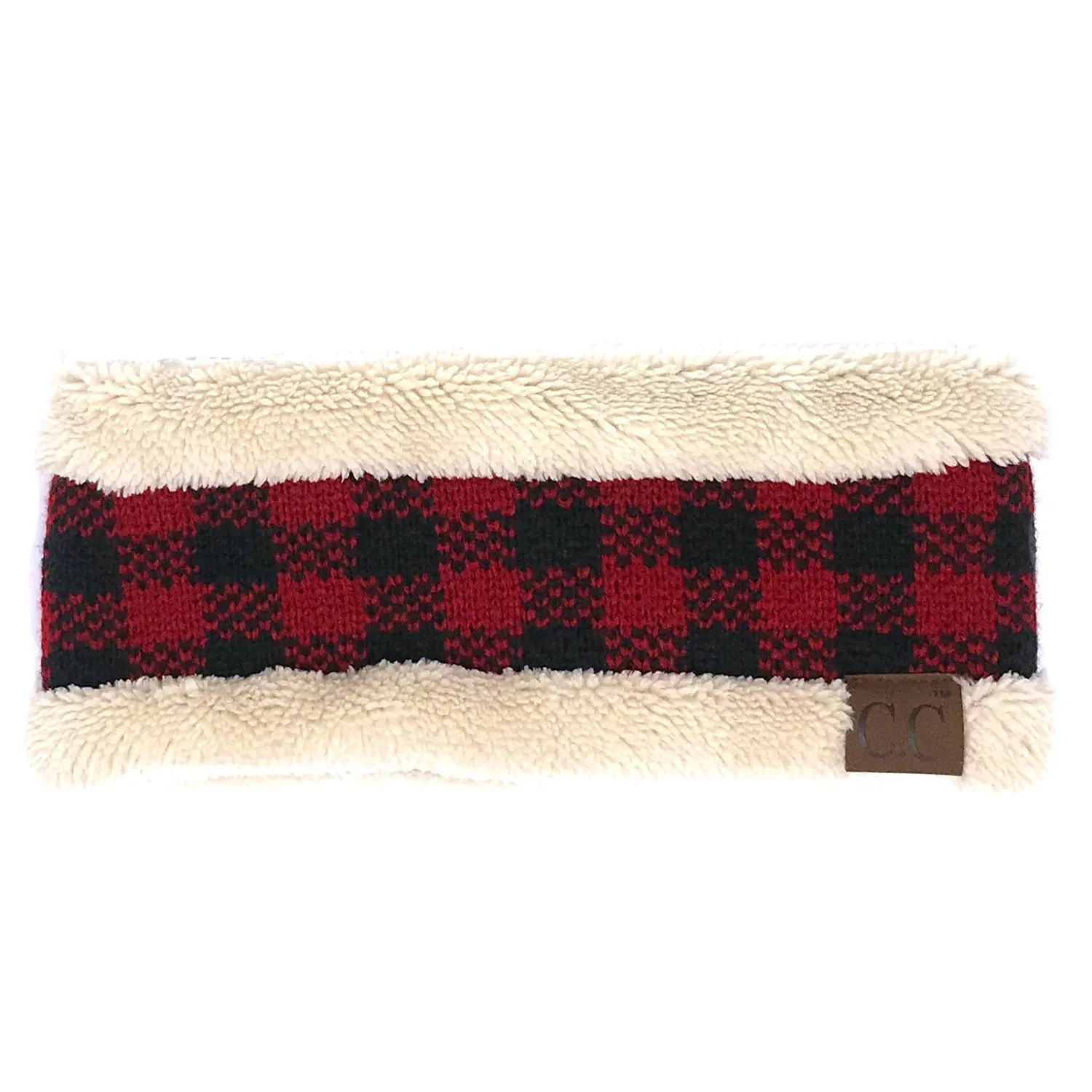 HW-17 BUFFALO PLAID BEIGE RED/BLACK