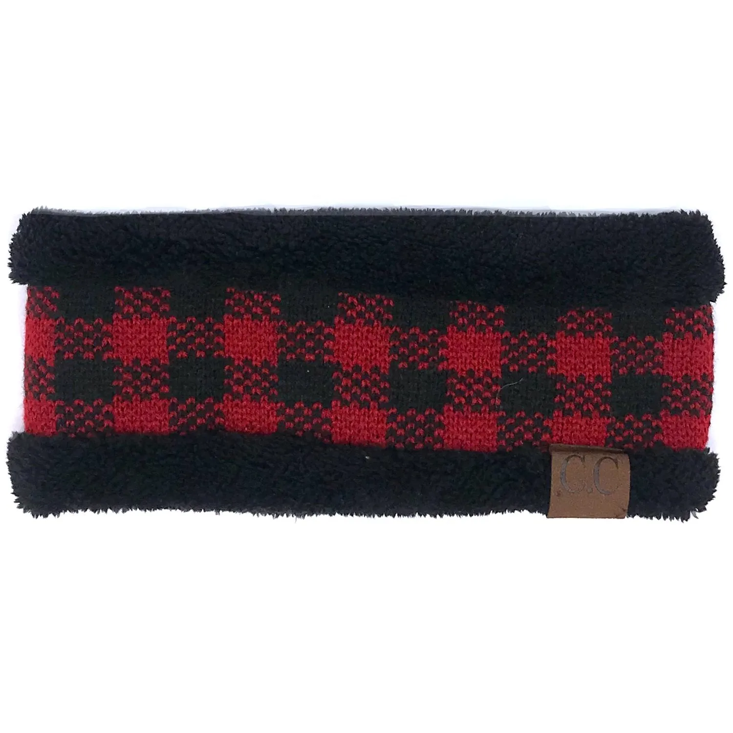 HW-17 BUFFALO PLAID BLACK RED/BLACK