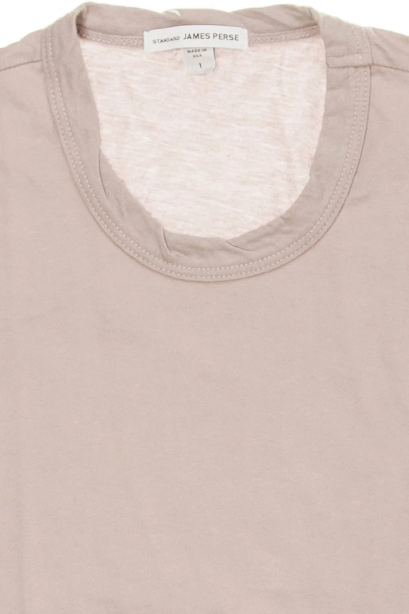 James Perse - Taupe Short Sleeve Tshirt - 1