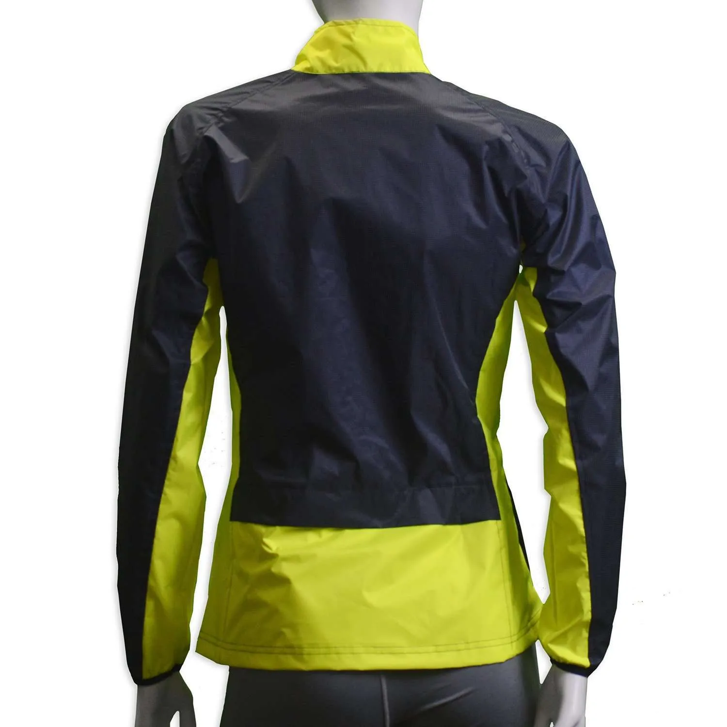 Jamestown Women's Reflective Jacket in Navy / Flo Lime