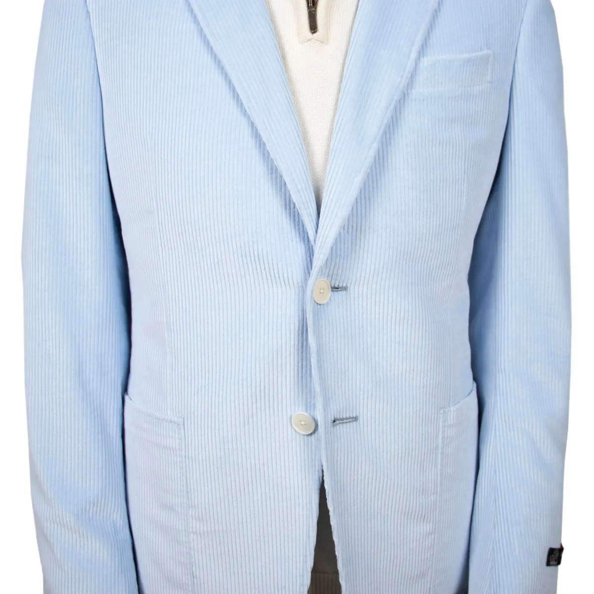 Light Blue Corduroy Jacket