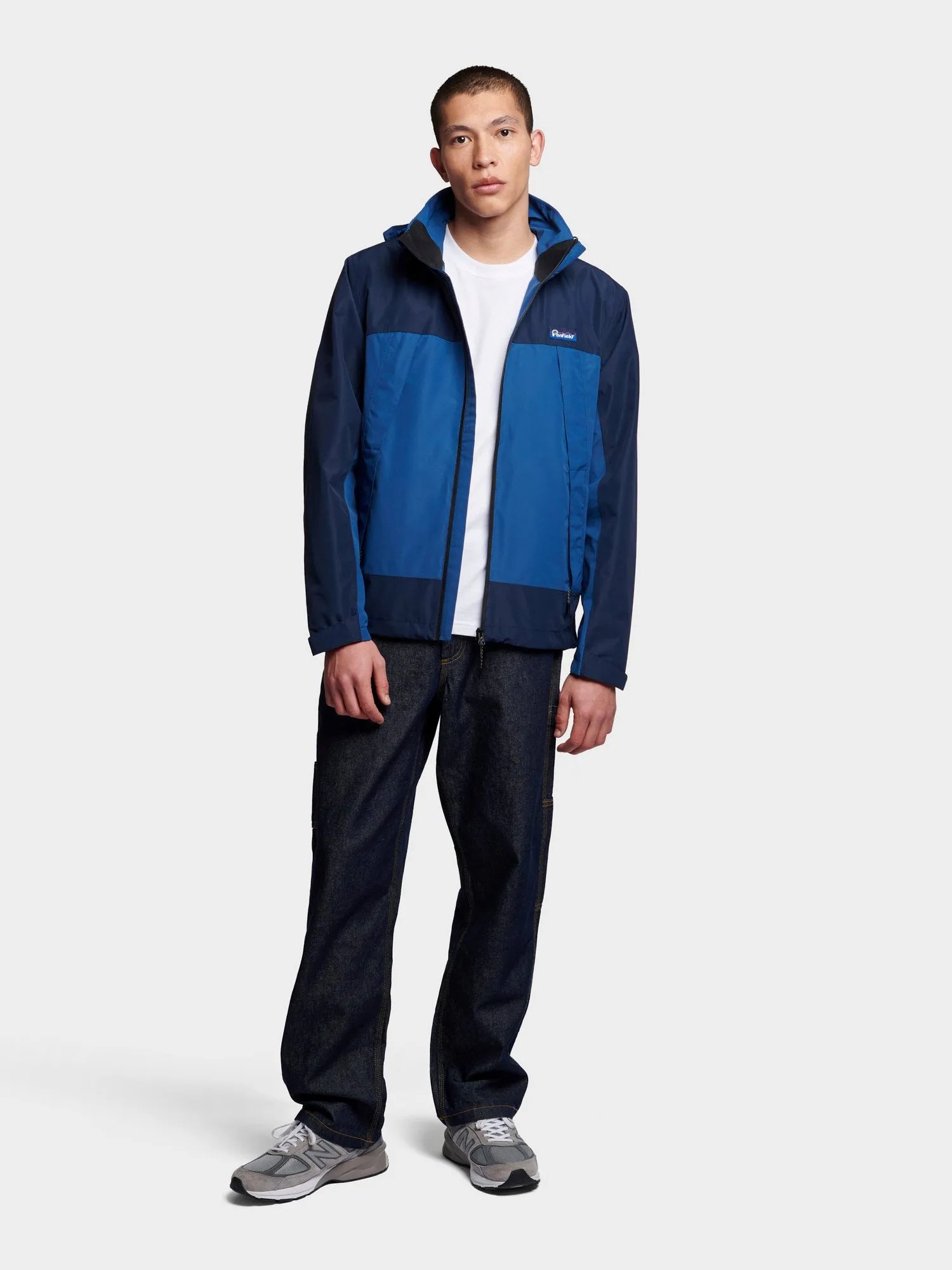 Lightweight Water Resistant Jacket in Navy Blue