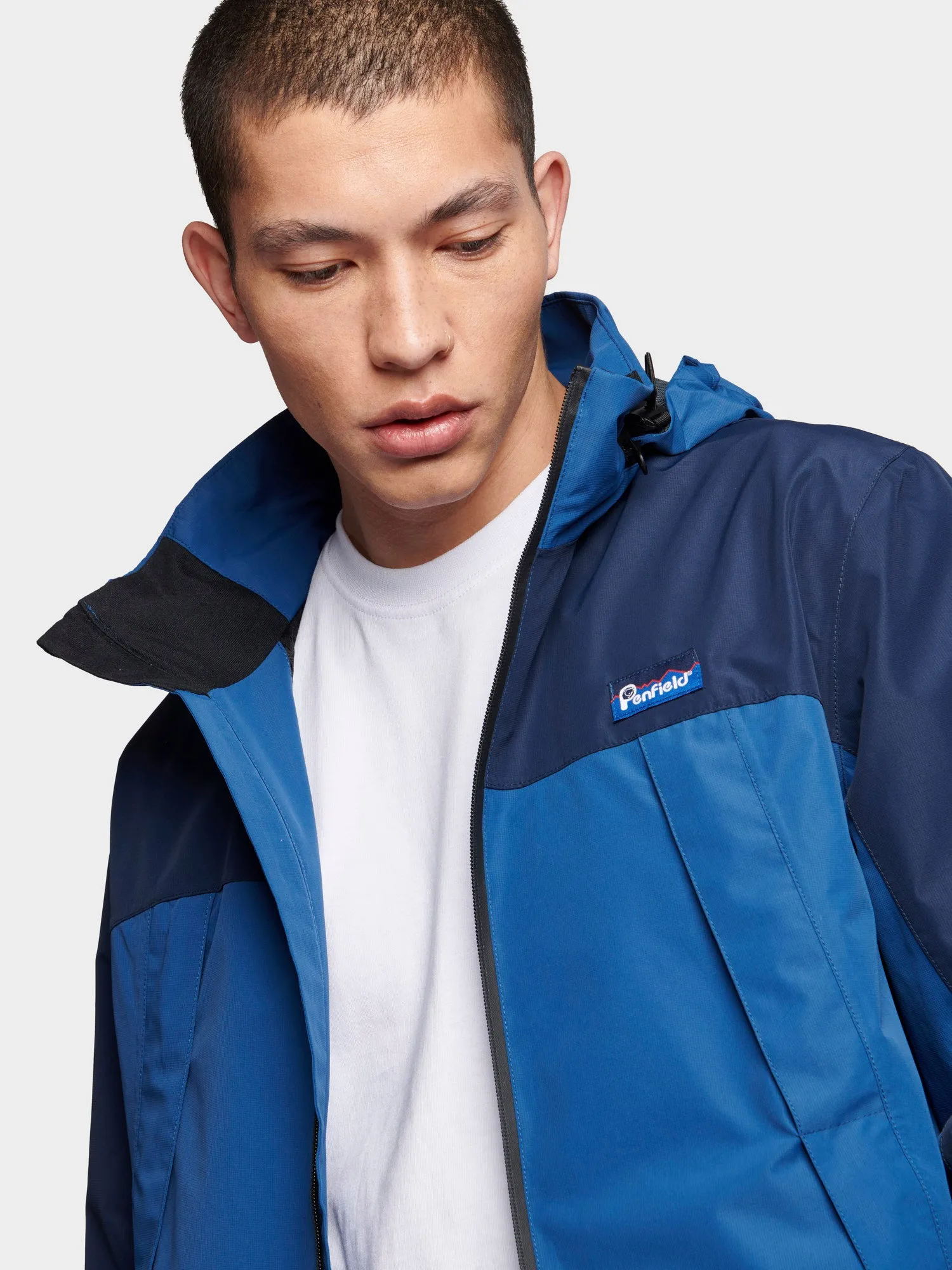 Lightweight Water Resistant Jacket in Navy Blue