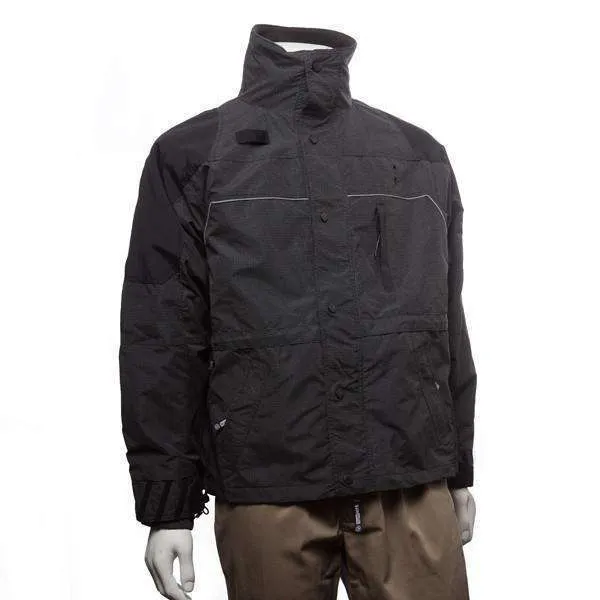 Men's Reflective Ascent Parka in Black. Zip Out Liner!