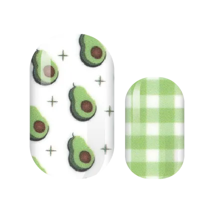 More Guac Please Nail Wraps