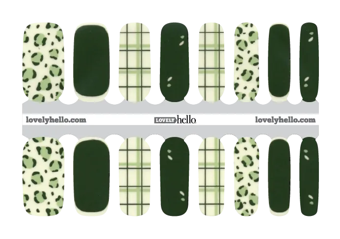 Olive Oil Nail Wraps