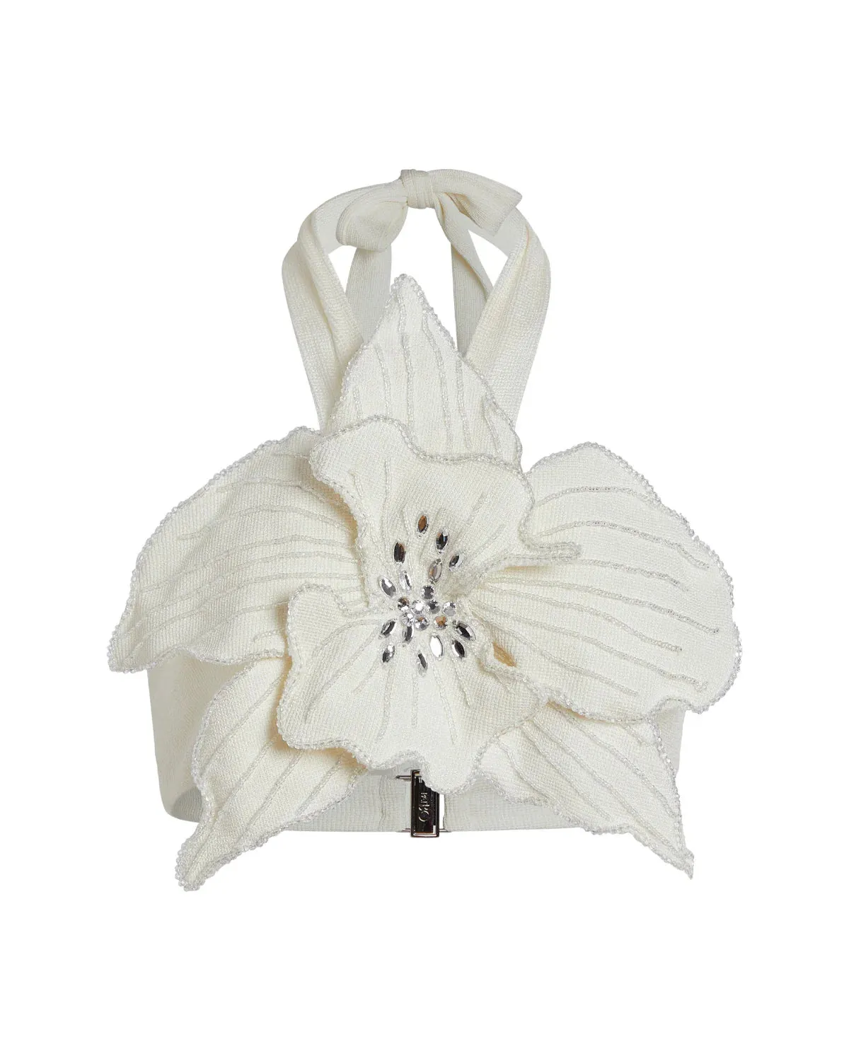 PatBo Orchid Flower Top Ivory