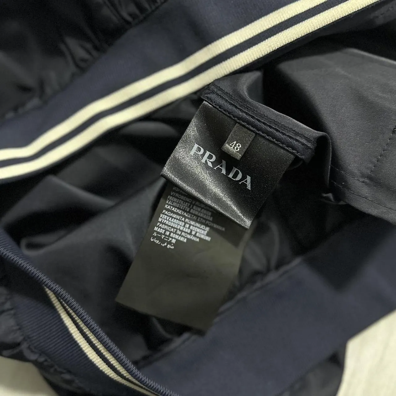 Prada Nylon Bomber Jacket