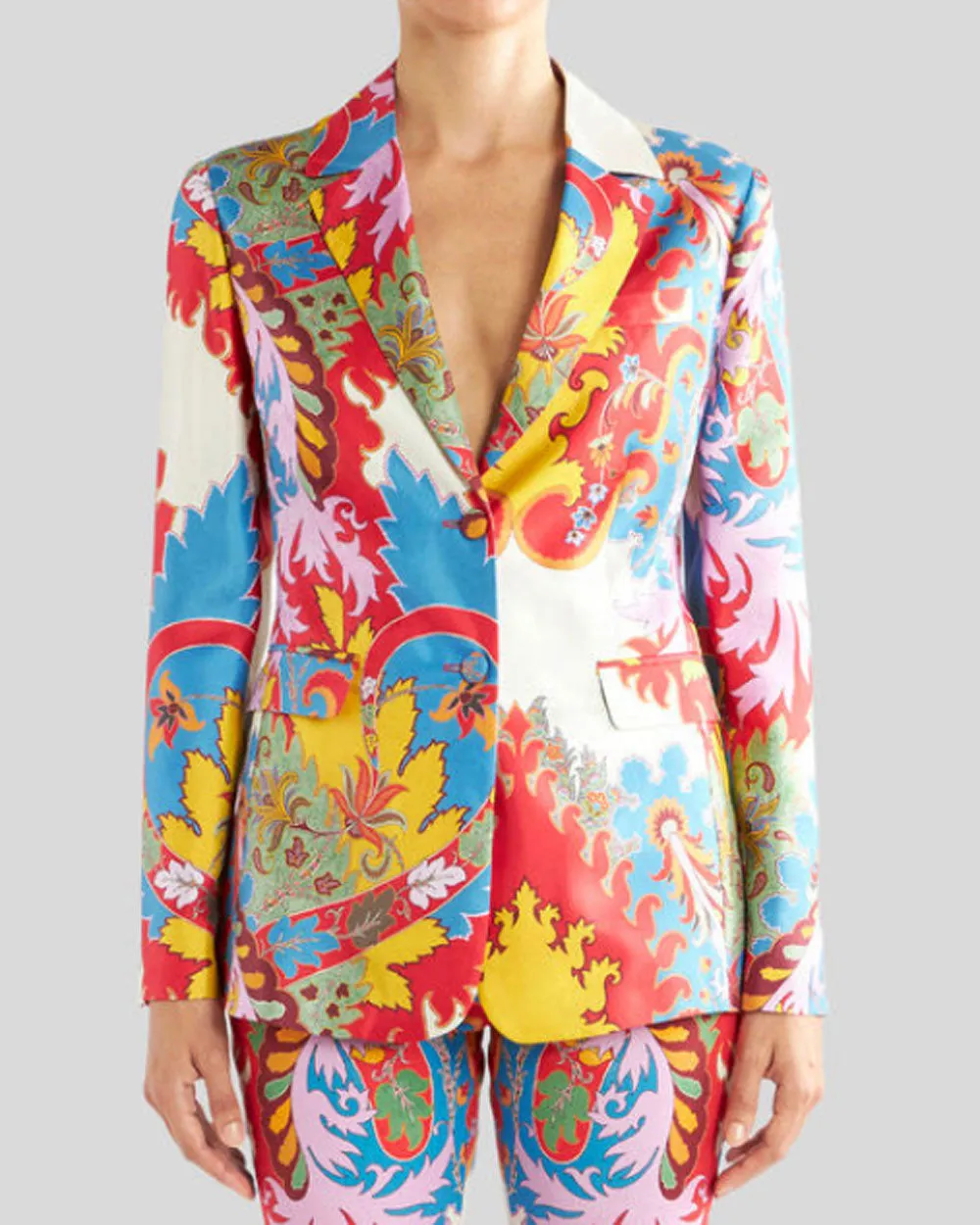 Rosso Print Bright Jacket