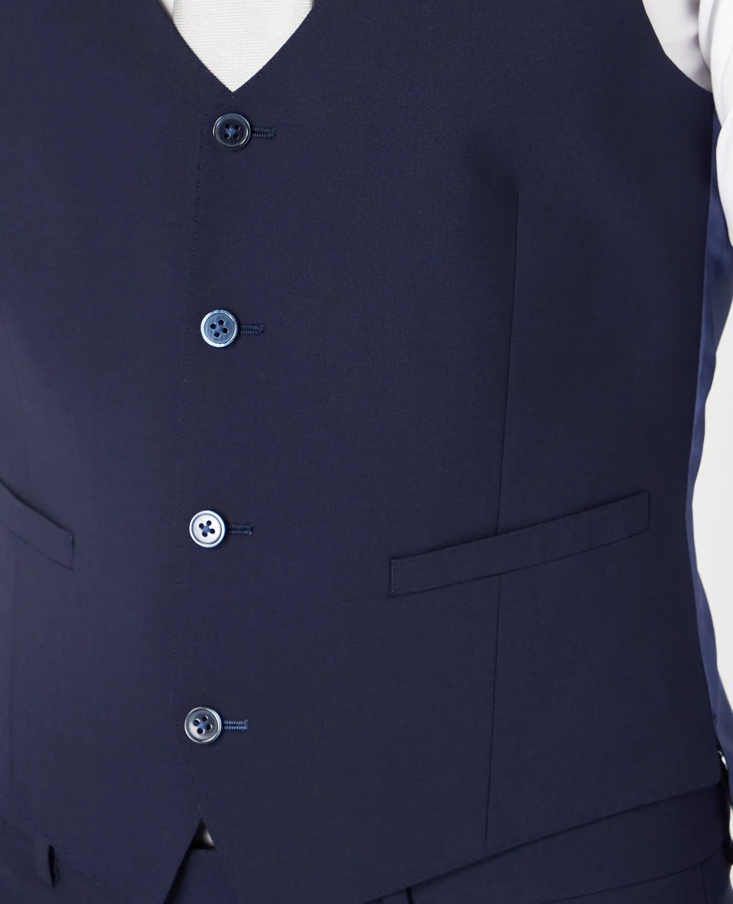 Slim Fit Wool-Rich Mix and Match Waistcoat