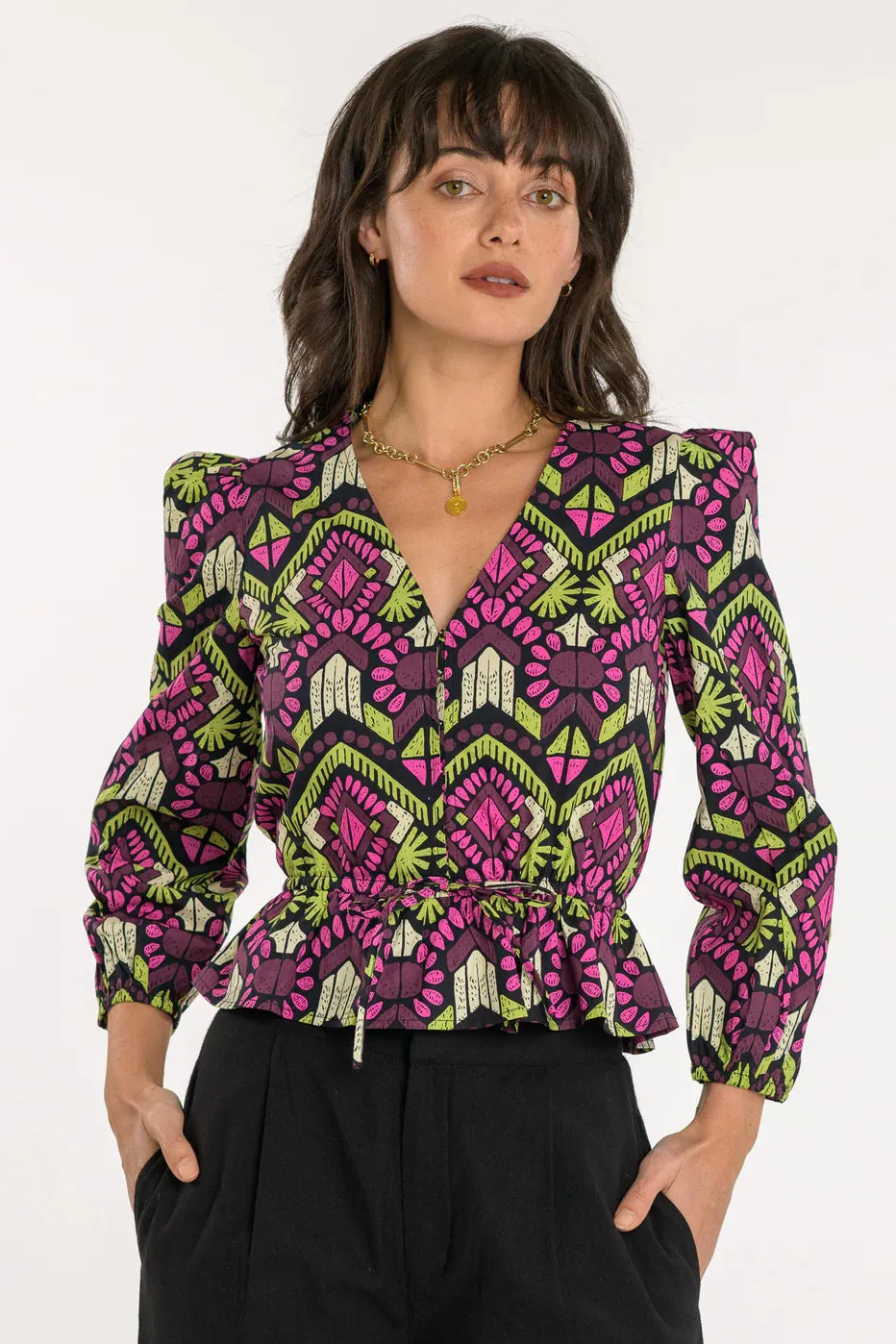 Sloane Top (Aztec)