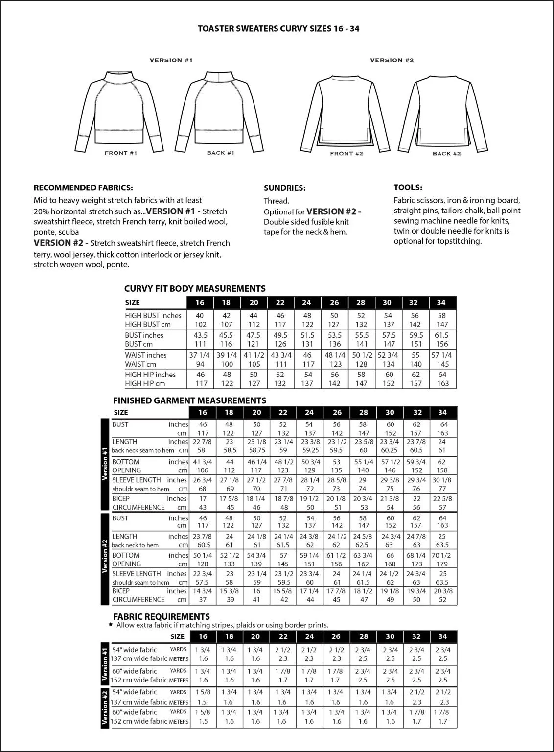 Toaster Sweater Pattern | Sew House Seven