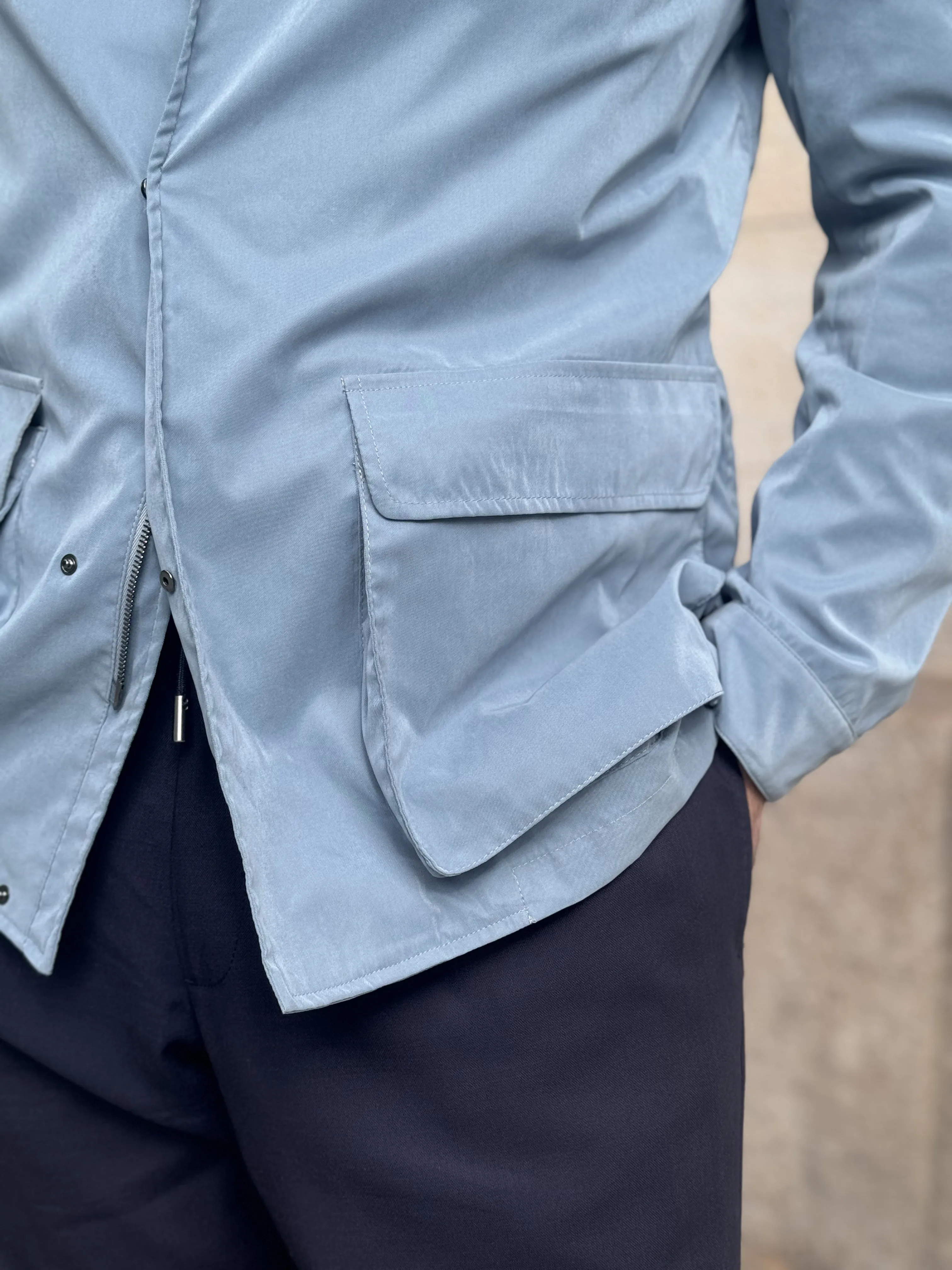 Voyager Jacket - Steel Blue