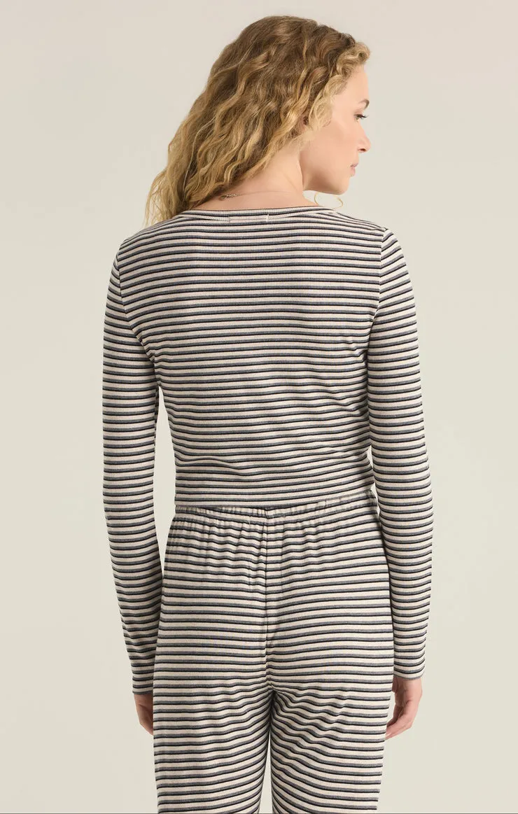 Z SUPPLY Constance Stripe Long Sleeve Tee