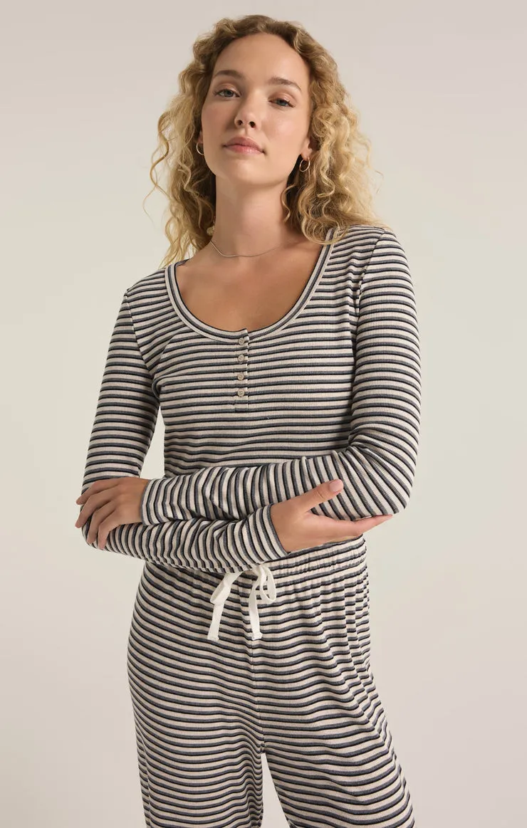 Z SUPPLY Constance Stripe Long Sleeve Tee